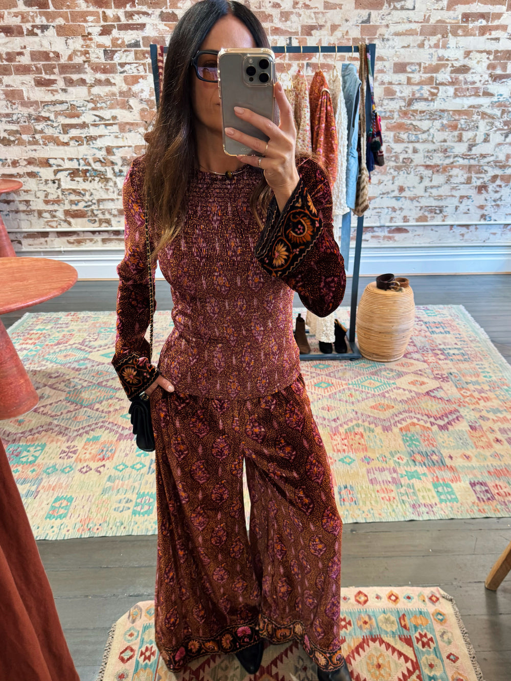 Rivoli Wide Leg Pant | Boteh