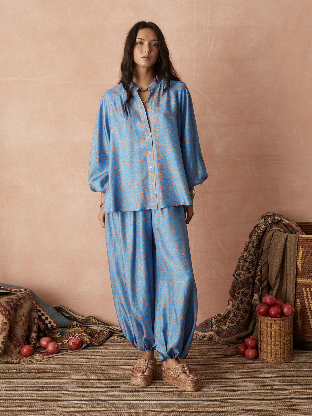 serin silk blouse | Boteh