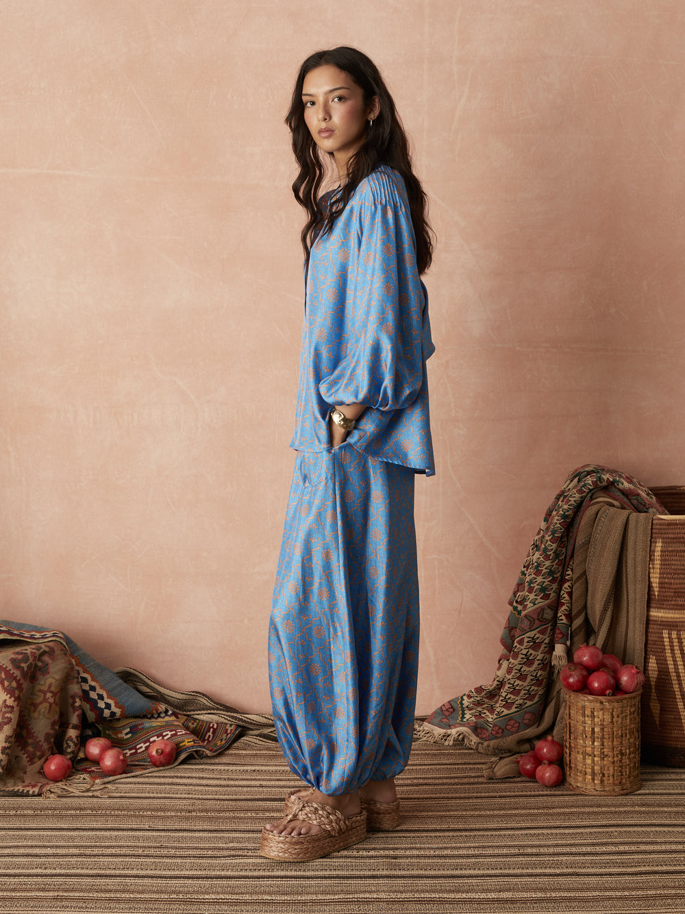 serin silk blouse | Boteh