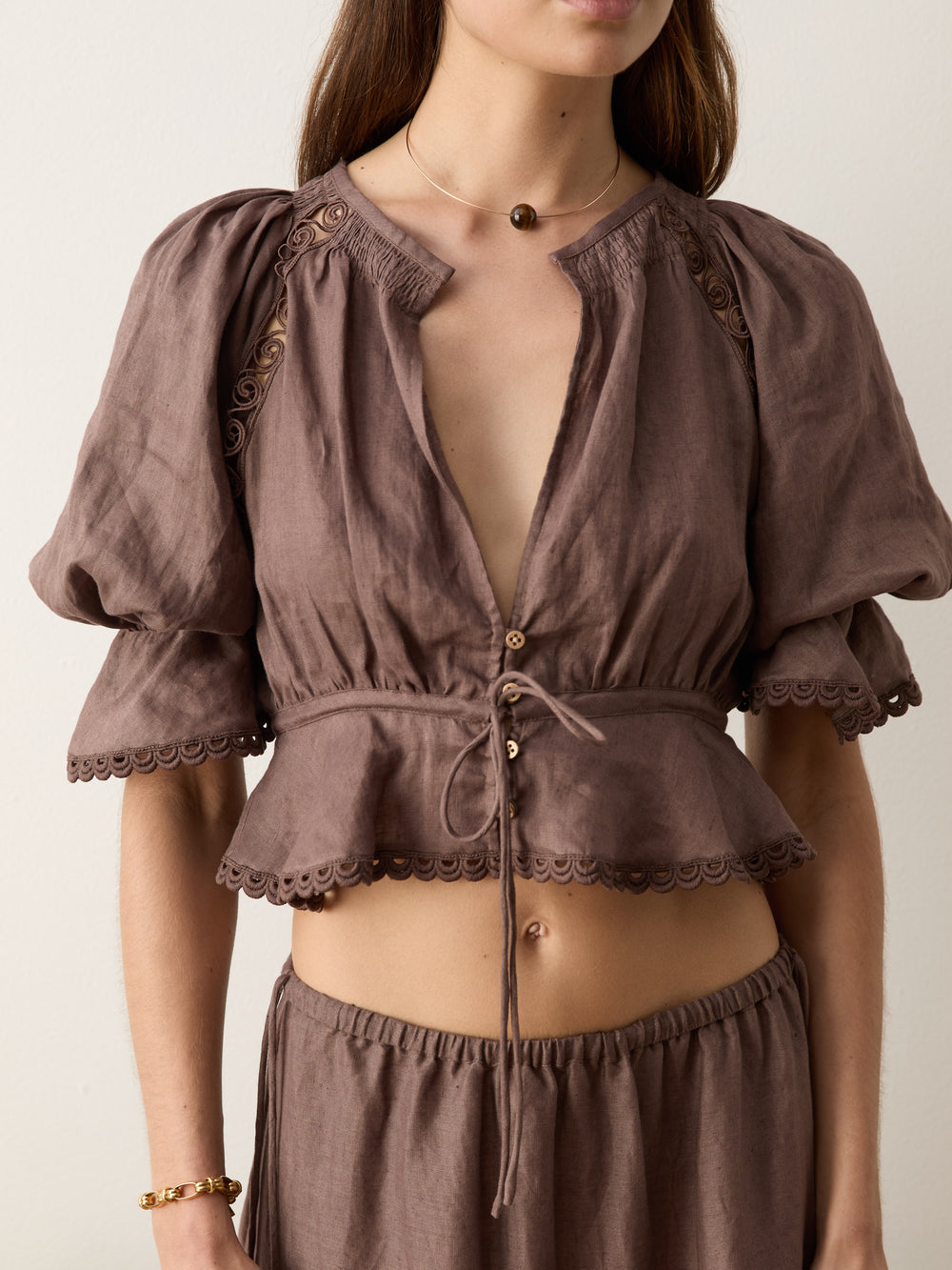 myra crop blouse | Boteh