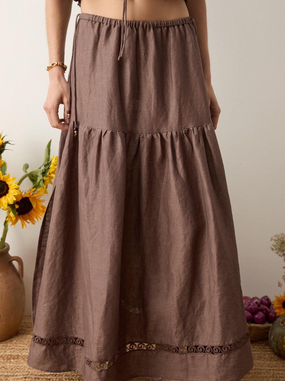 myra maxi skirt | Boteh