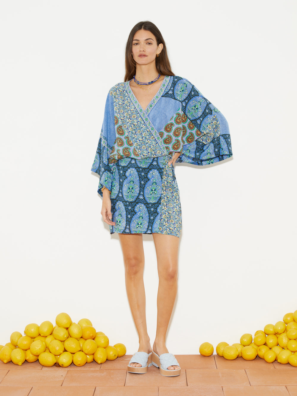 Onda Silk Robe Dress | Boteh