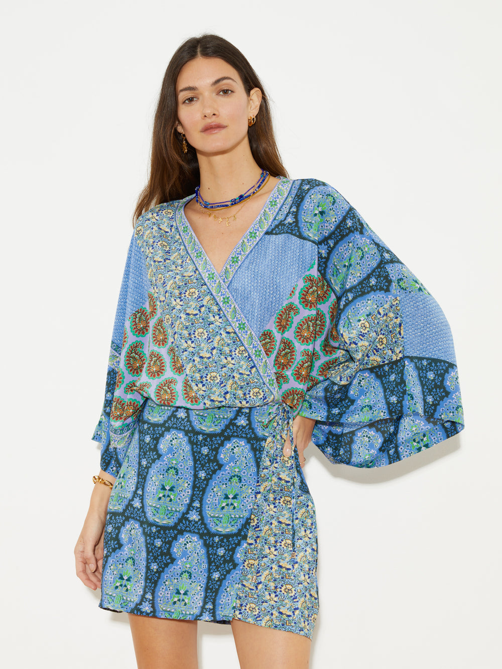 Onda Silk Robe Dress | Boteh