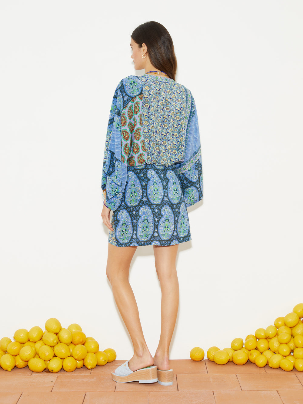 Onda Silk Robe Dress | Boteh