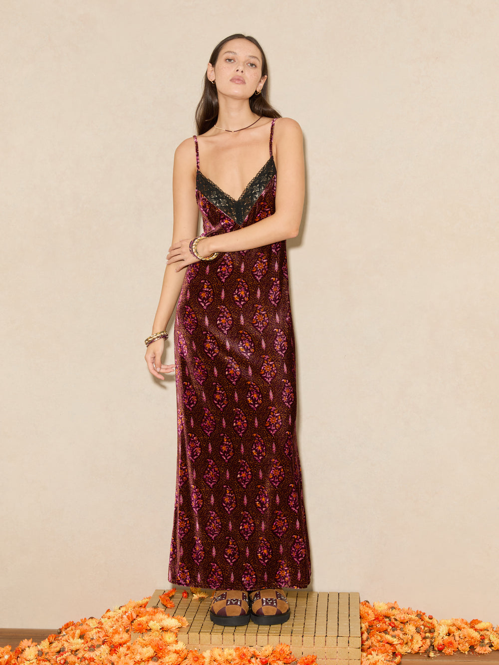 Rivoli Cami Slip Dress | Boteh
