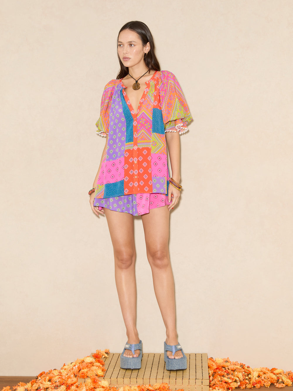 Rani Silk SS Blouse | Boteh