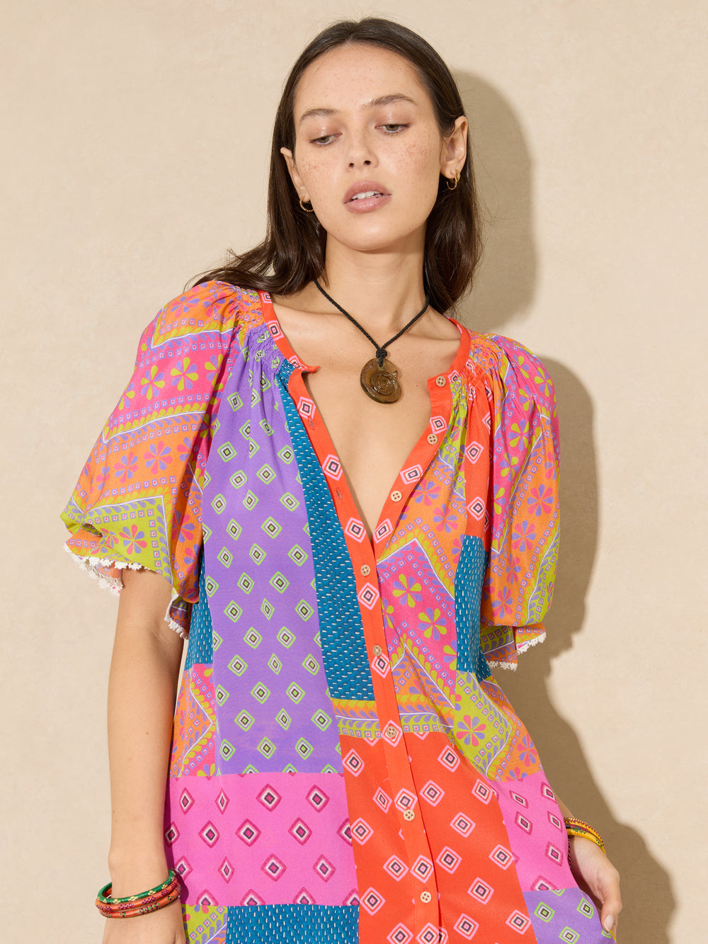 Rani Silk SS Blouse | Boteh