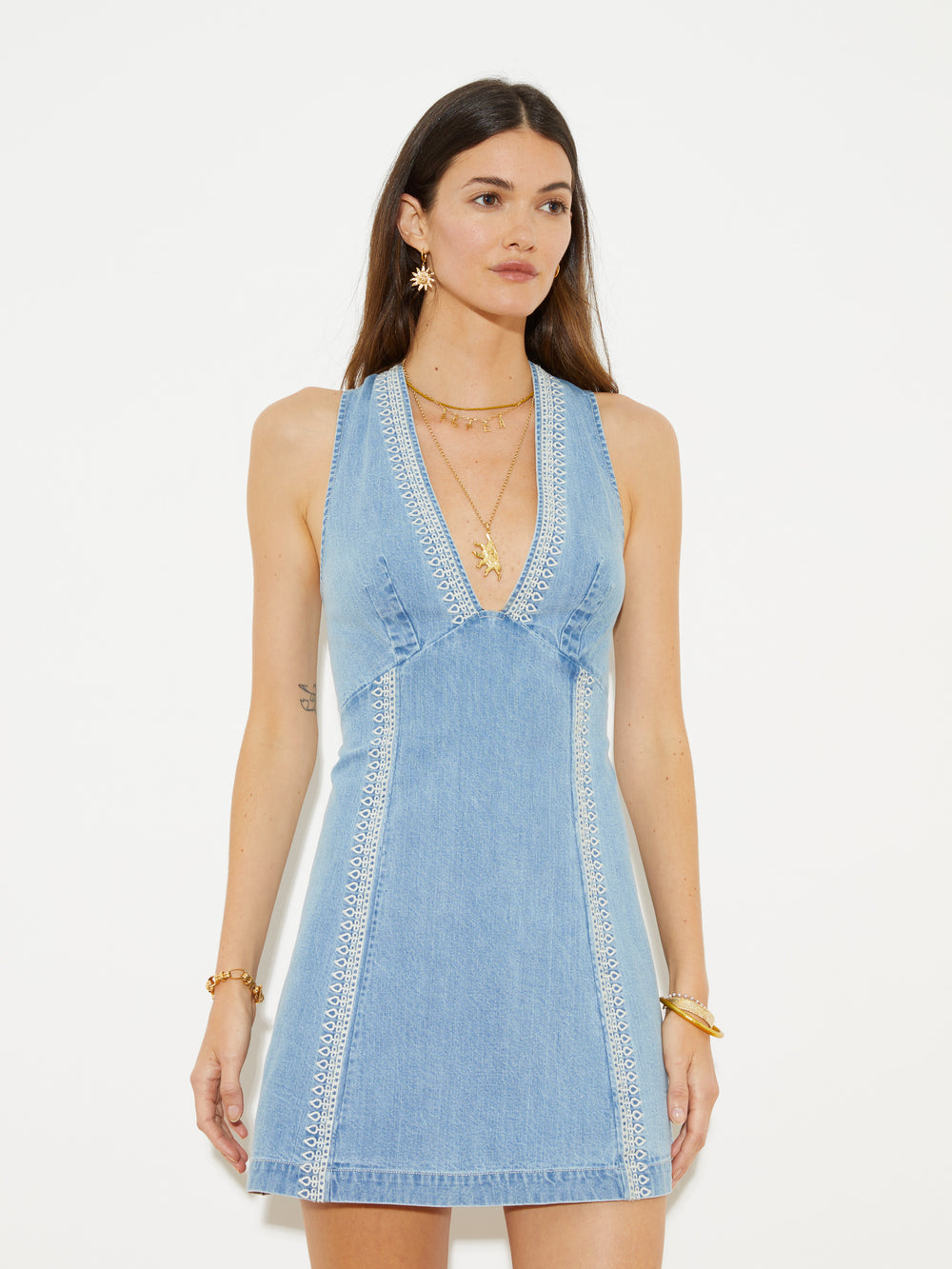 Septime Shift Mini Dress | Boteh