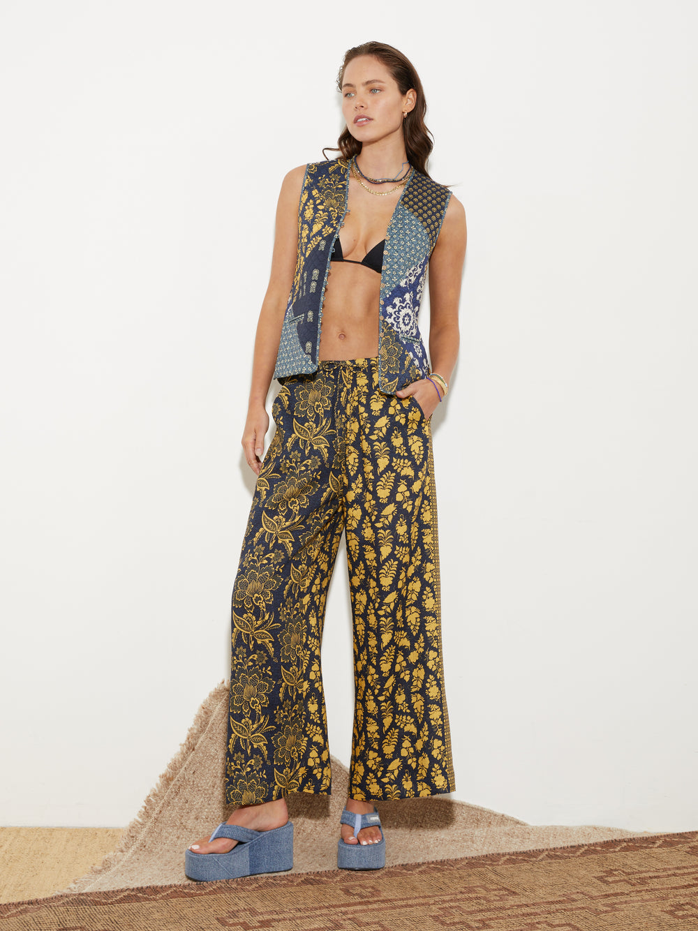 Florimonde Wide Leg pant | Boteh