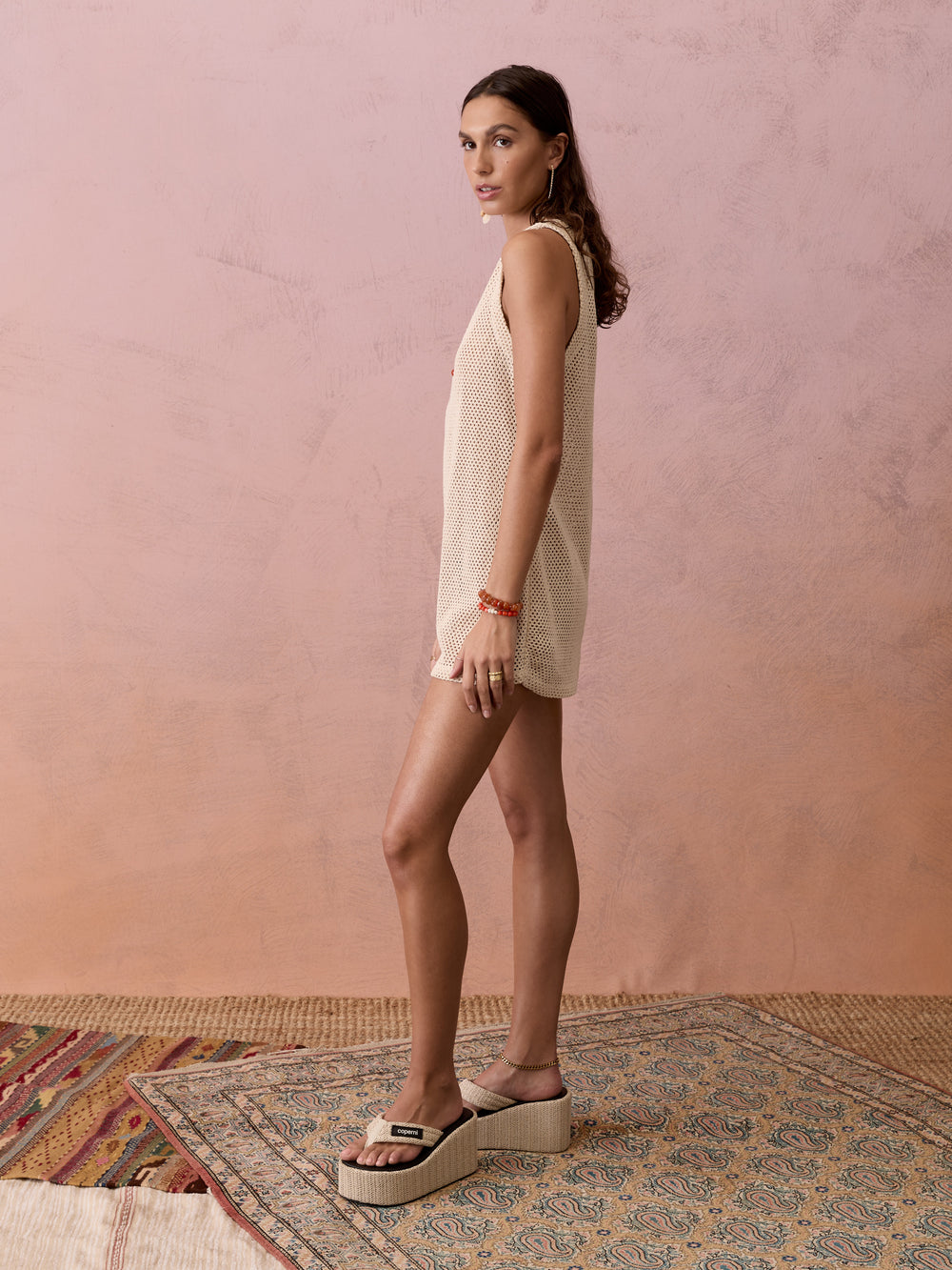 Mistral Net Mini Dress | Boteh