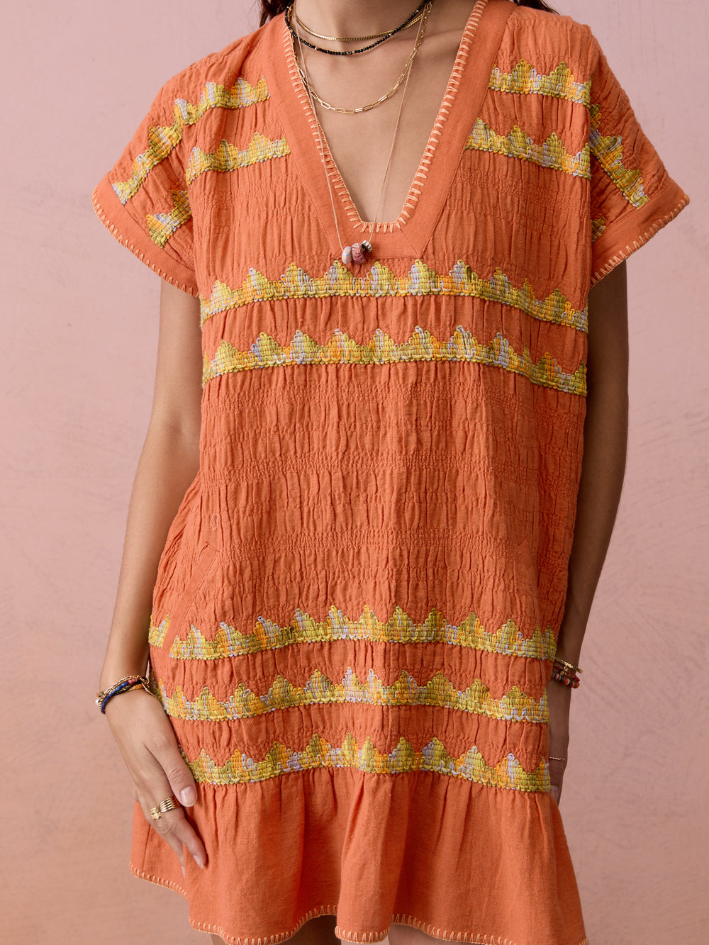 Hera Tunic Terracotta | Boteh