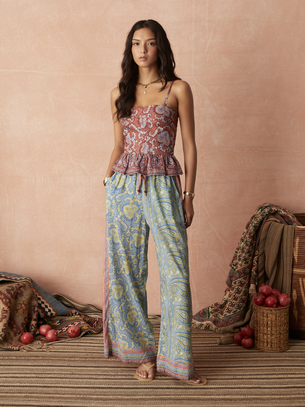 caravane wide leg pant | Boteh