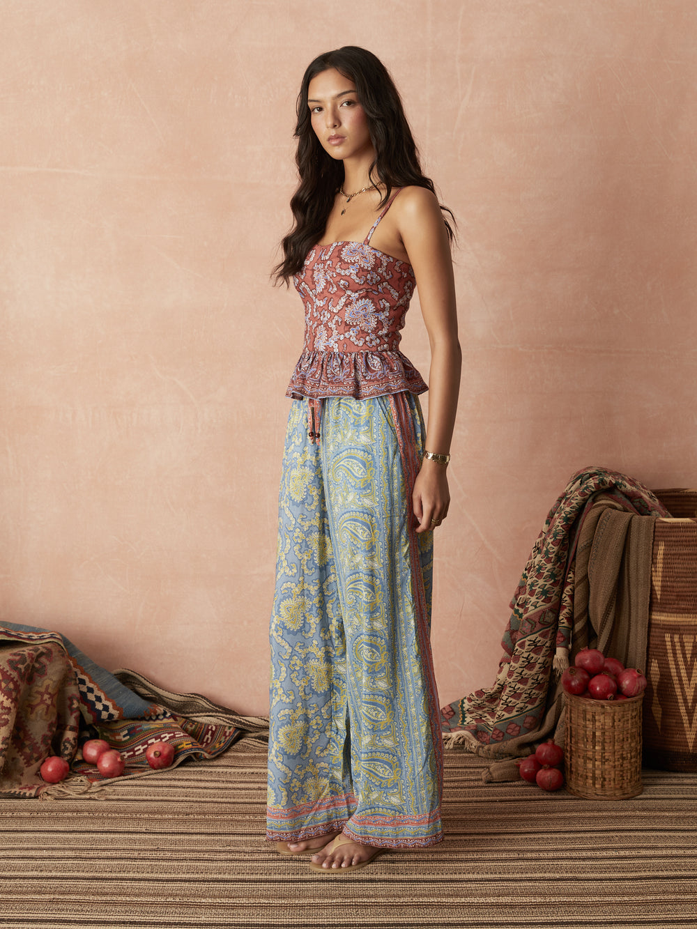 caravane wide leg pant | Boteh