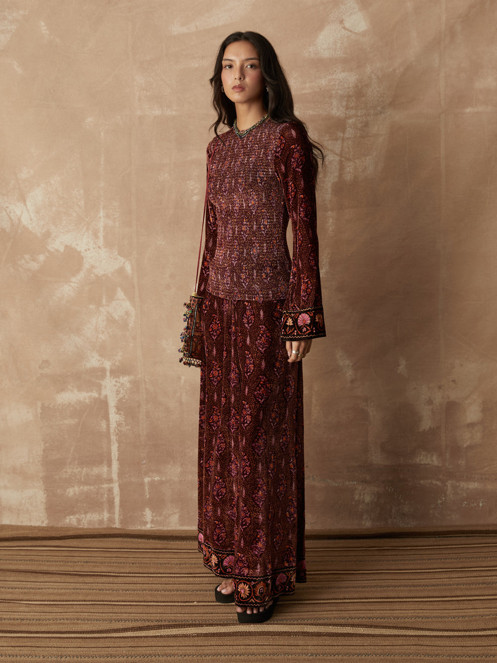 Rivoli Wide Leg Pant | Boteh