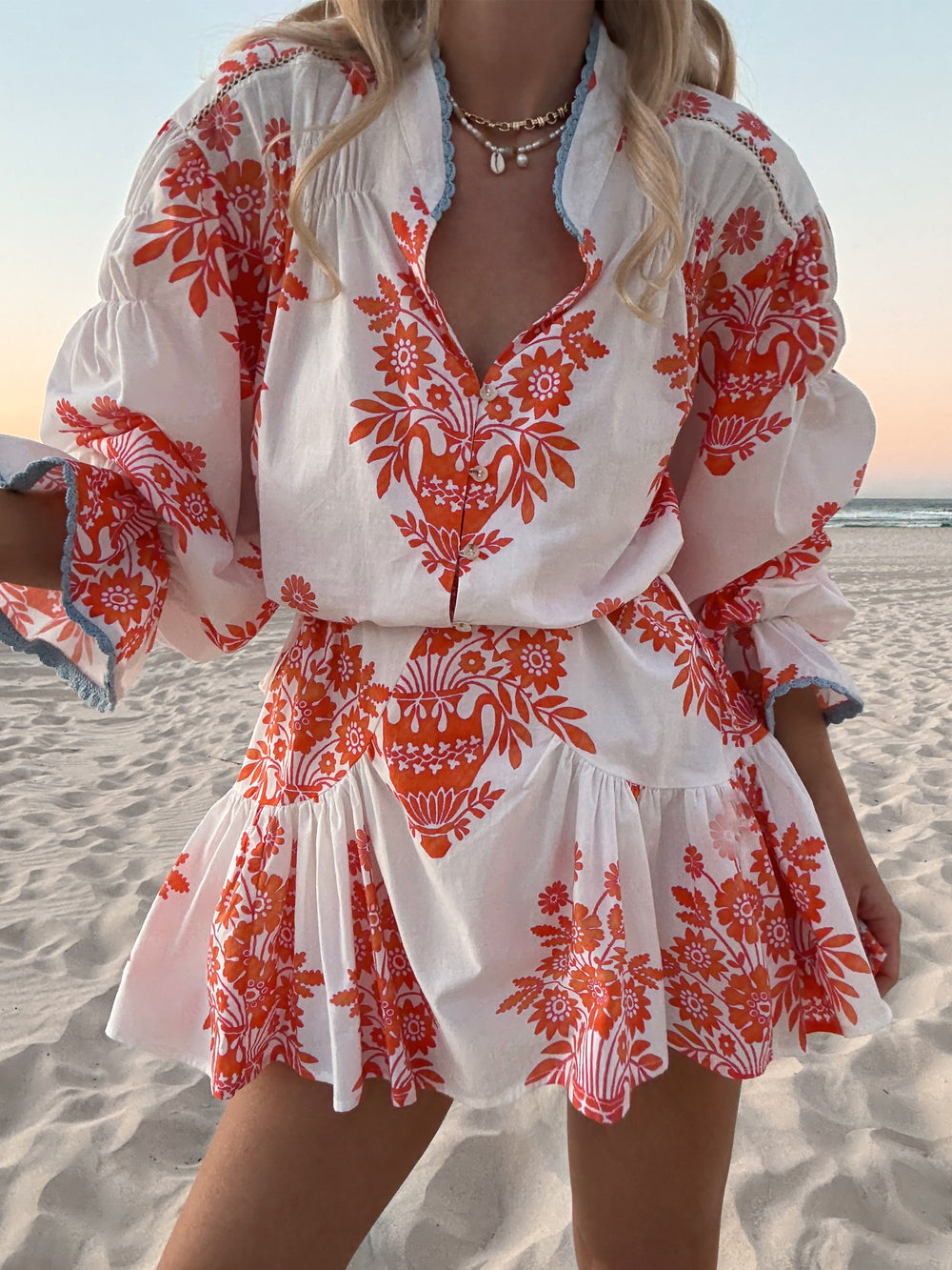 Petale Mini Smock Dress | Boteh