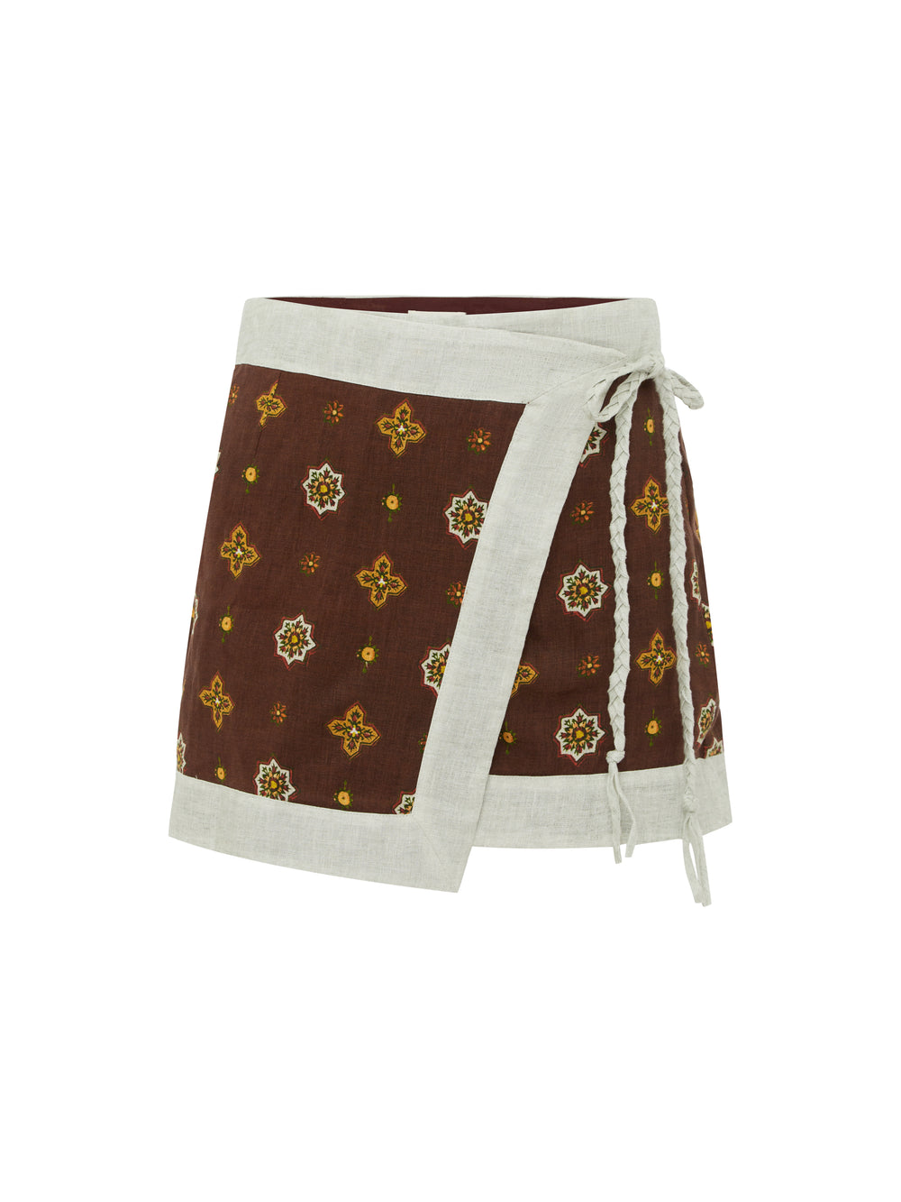 Alhambra Mini Wrap Skirt | Boteh