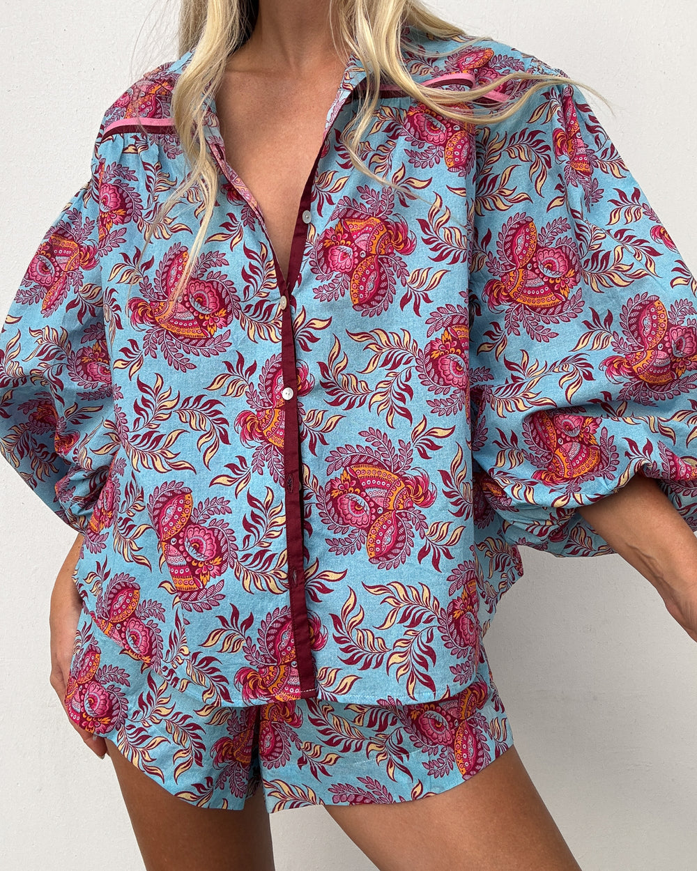 Coquille Smock Blouse