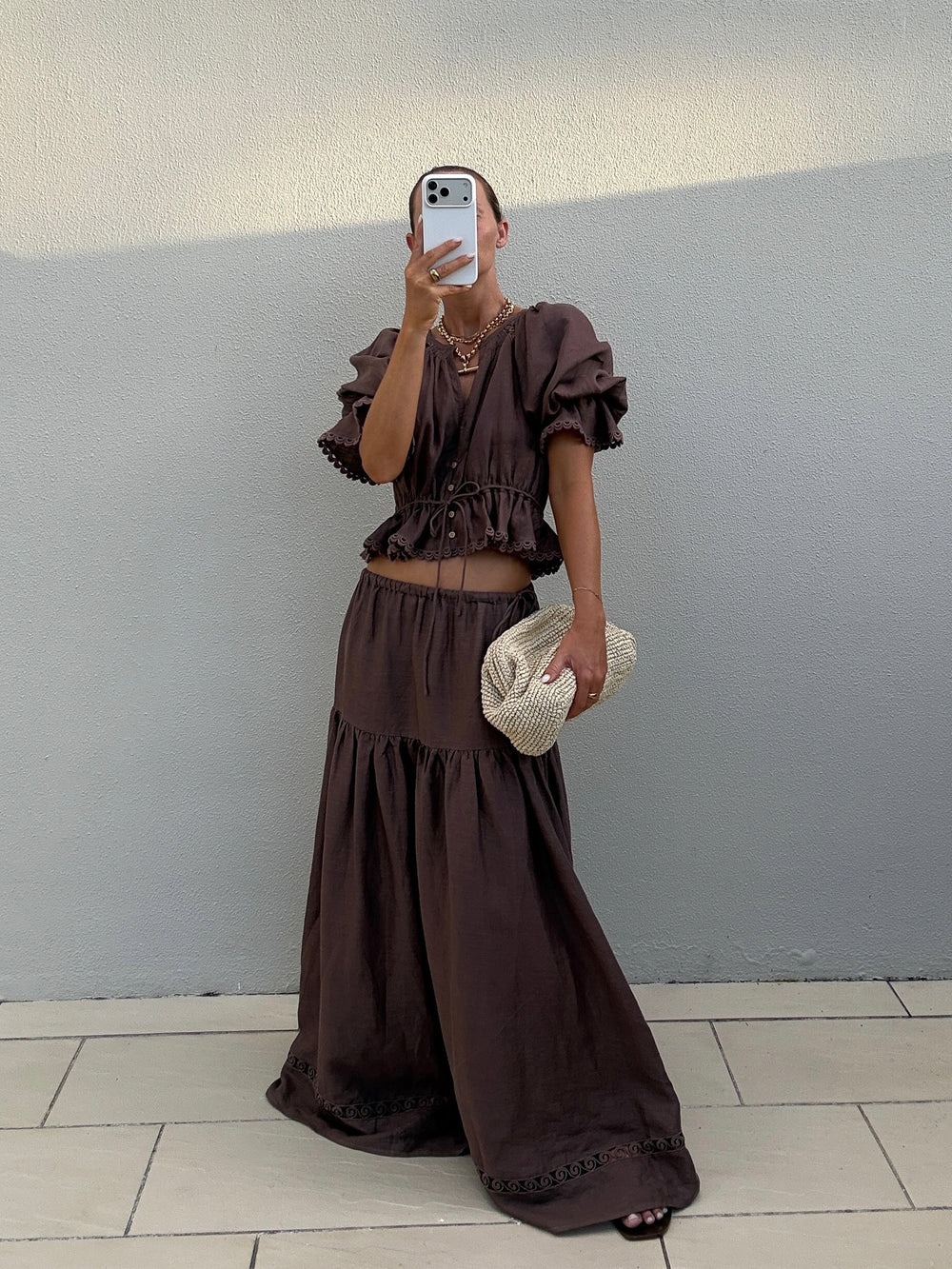 myra maxi skirt | Boteh