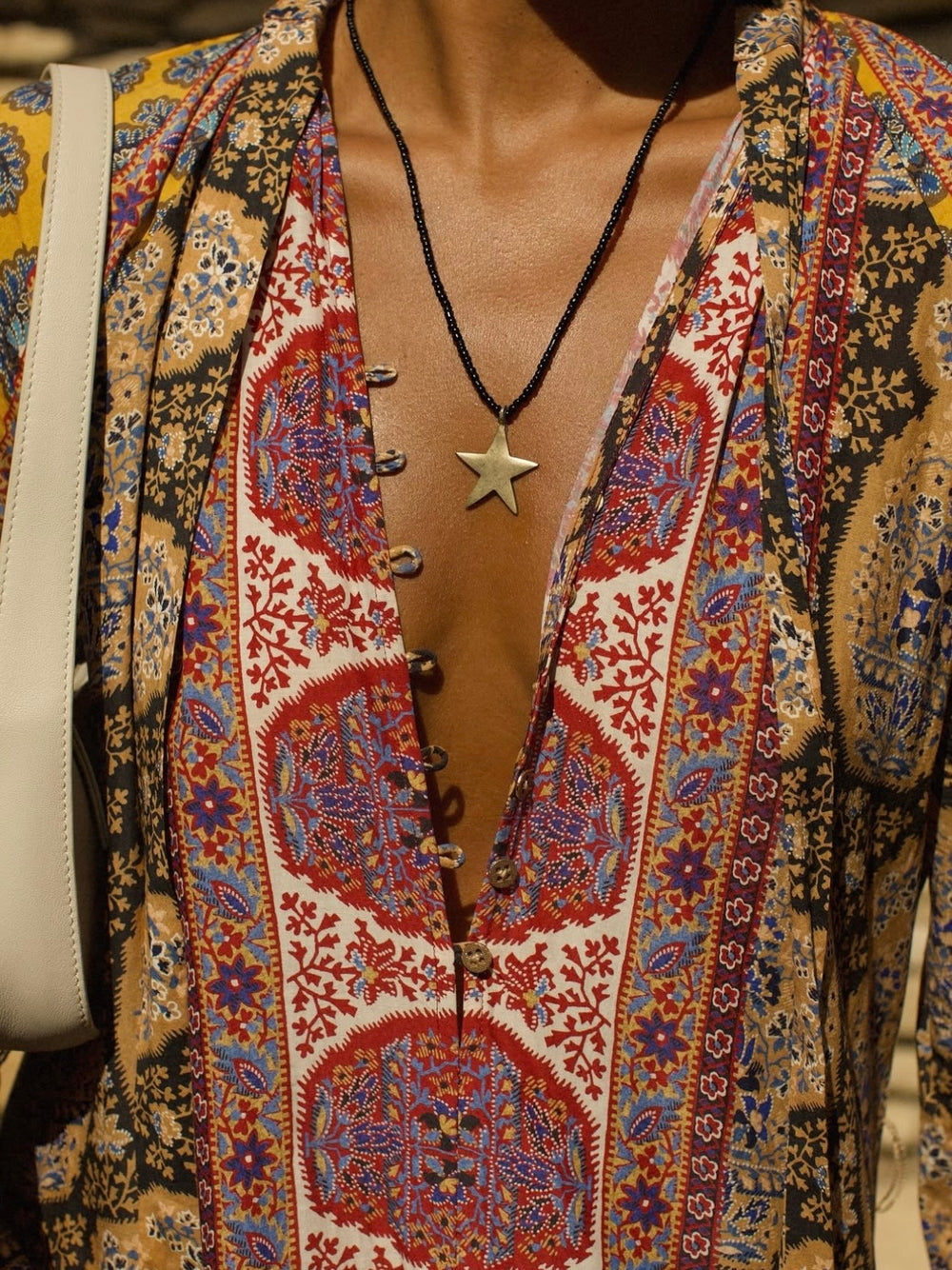 Pietro Wide Sleeve Maxi Dress