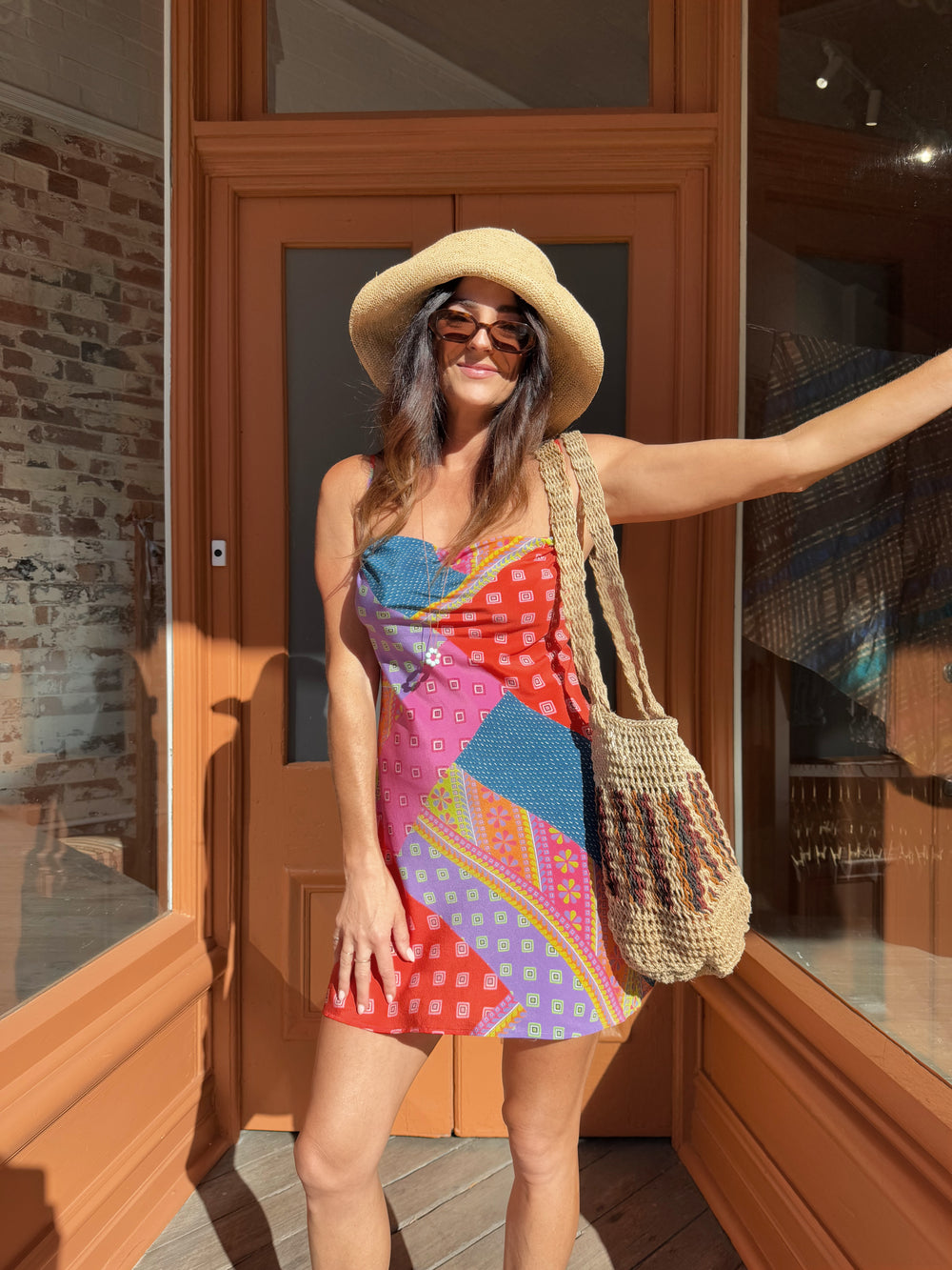 Rani Silk Bias Mini Dress | Boteh